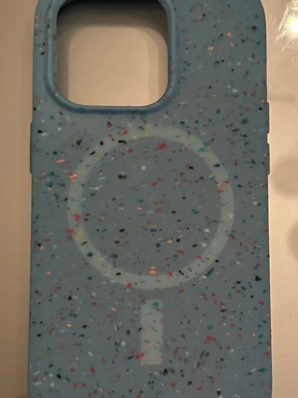 Otterbox Blue Speckle MagSafe iPhone 14 Case